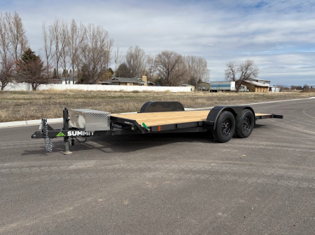 New 2026 Summit 7X16 7K Tilt Trailer with Removable Fenders
