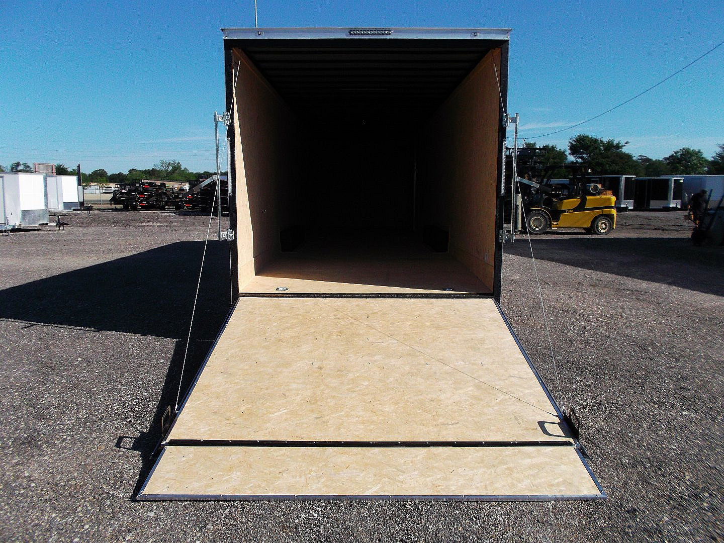 New 2026 Covered Wagon Trailers 8.5x32 Cargo / Enclosed Trailer / Race Trailer / XXL Package / 7K Torsion Axles / 7'6" Interior / .080 White Poly Core Skin / Heavy Duty Extra Wide Ramp