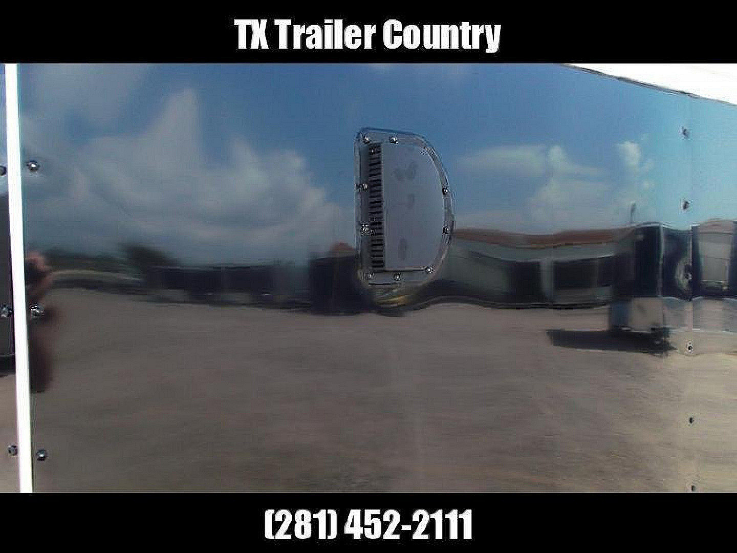 New 2026 Covered Wagon Trailers 5x8 Single Axle Cargo Trailer / Enclosed Trailer / Swing Door / LED's / .030 Black Semi-Screwless Exterior
