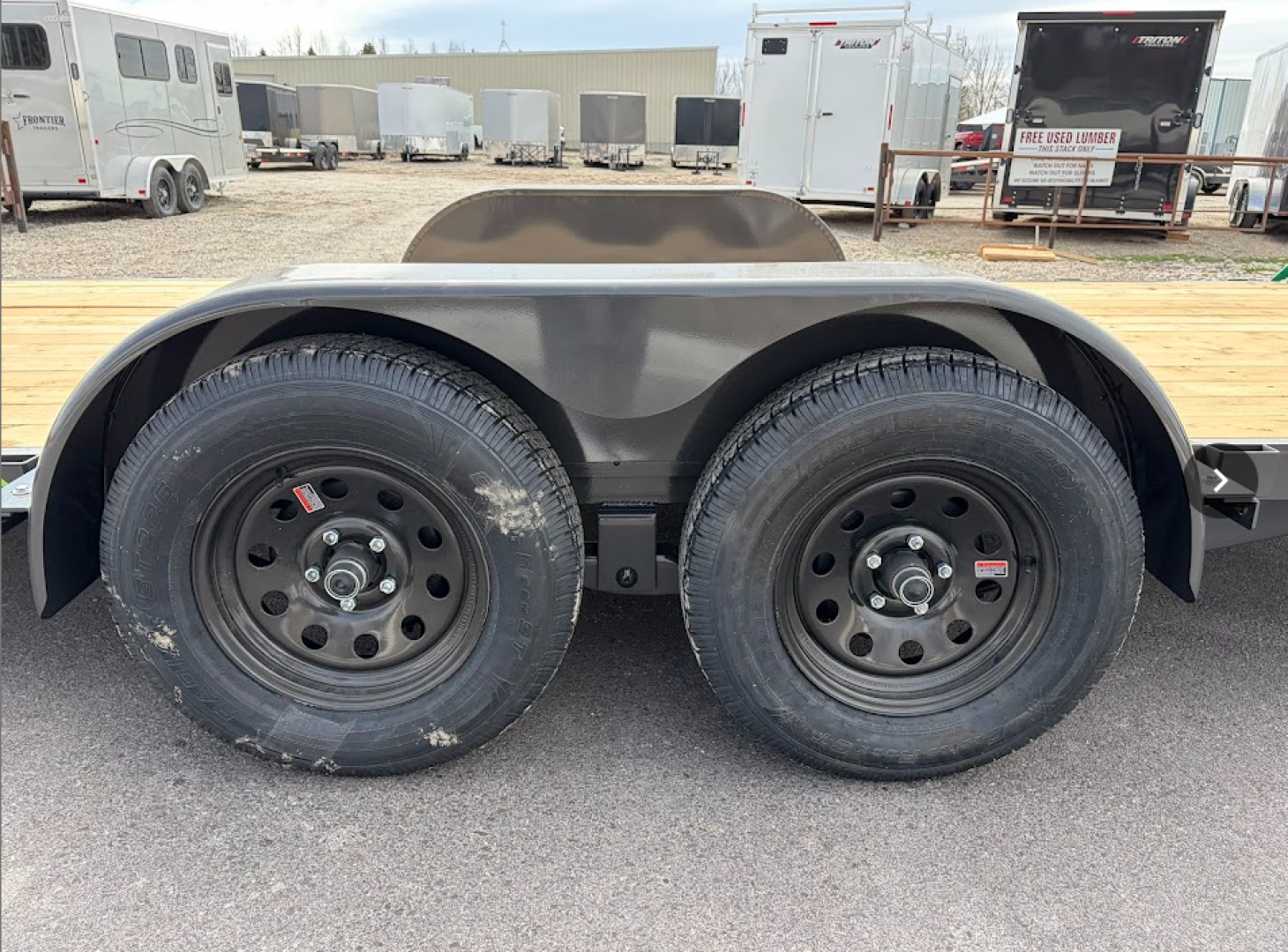 New 2026 Summit 7X16 7K Tilt Trailer with Removable Fenders