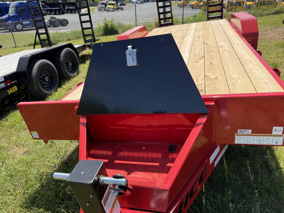 New 2026 Rice Trailers 14K 18+2 MAGNUM Equipment Trailer