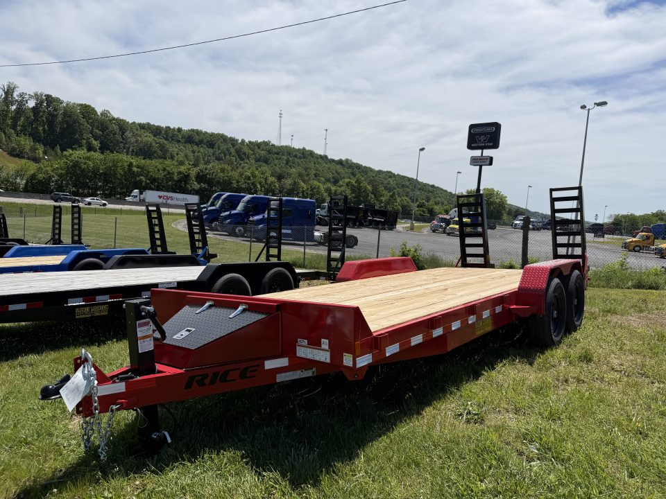 New 2026 Rice Trailers 14K 18+2 MAGNUM Equipment Trailer