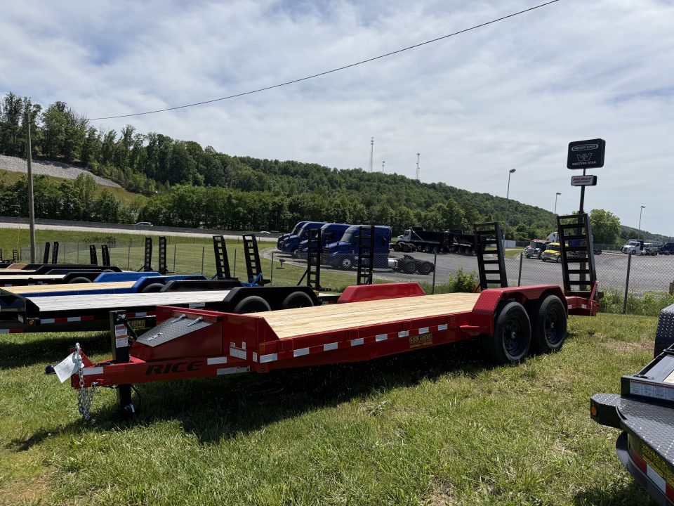 New 2026 Rice Trailers 14K 18+2 MAGNUM Equipment Trailer