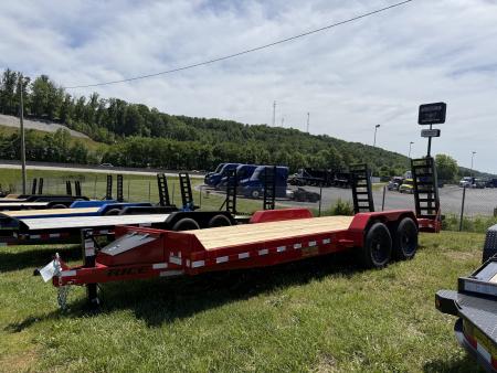 New 2026 Rice Trailers 14K 18+2 MAGNUM Equipment Trailer
