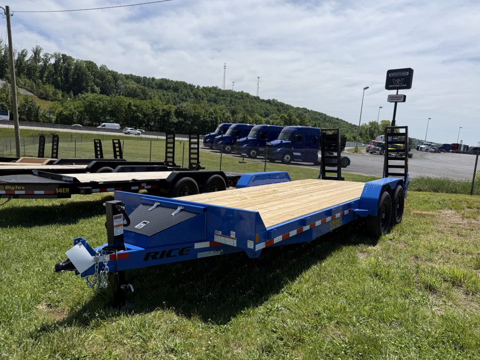 New 2026 Rice Trailers 14K 18+2 MAGNUM Equipment Trailer