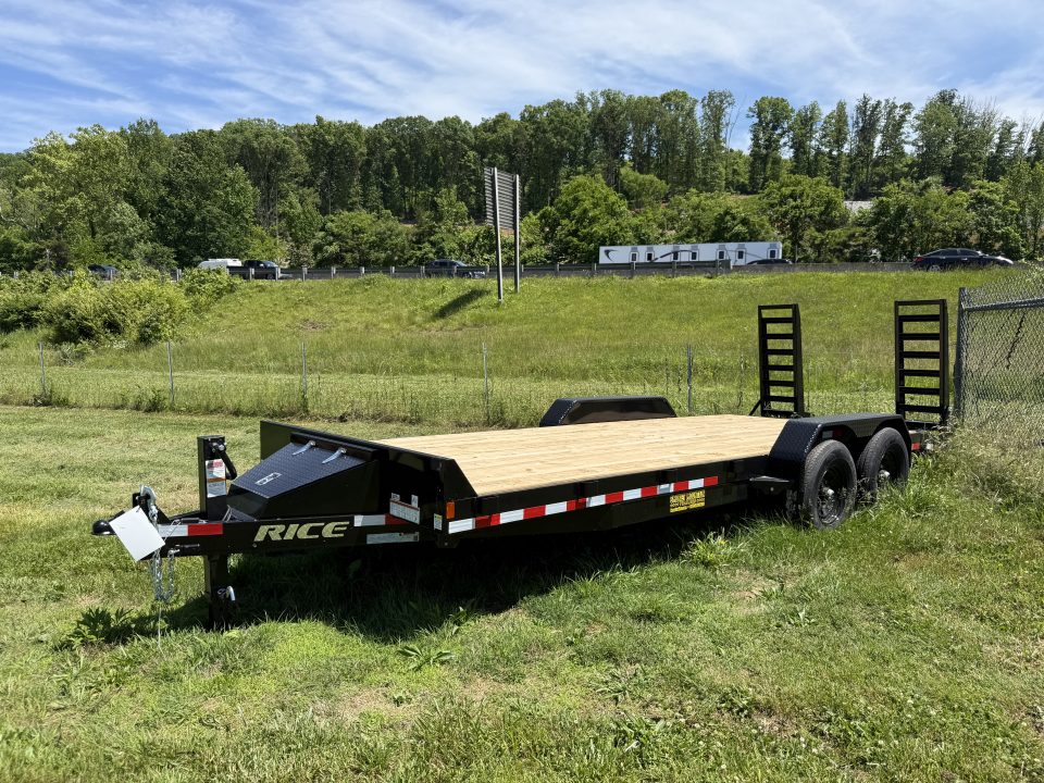 New 2026 Rice Trailers 14K 18+2 MAGNUM Equipment Trailer