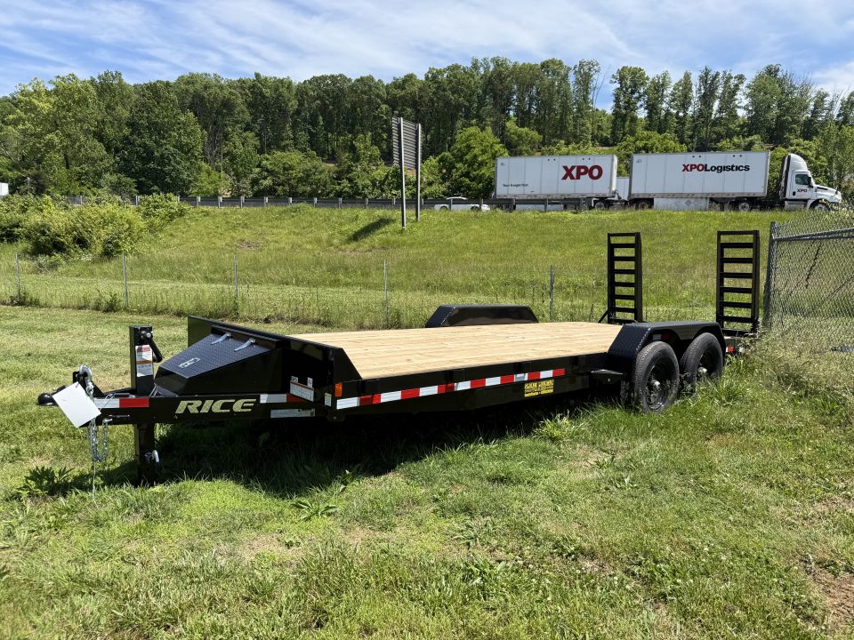 New 2026 Rice Trailers 14K 18+2 MAGNUM Equipment Trailer
