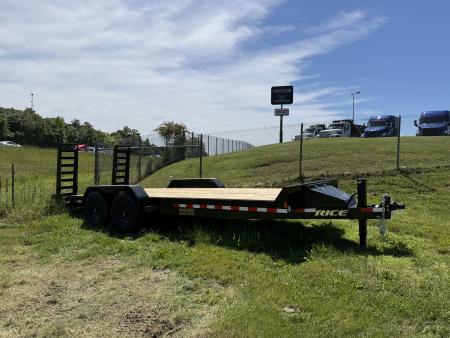 New 2026 Rice Trailers 14K 18+2 MAGNUM Equipment Trailer