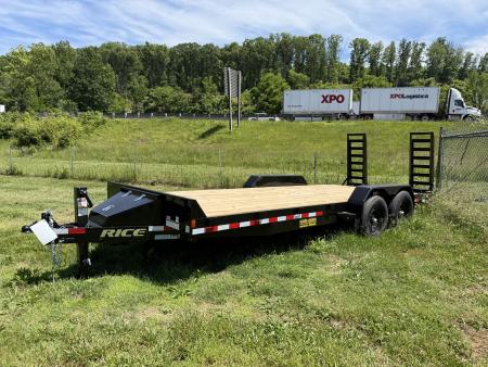 New 2026 Rice Trailers 14K 18+2 MAGNUM Equipment Trailer