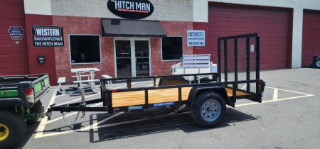 New 5 x 10 Sure-Trac Tube Top Utility Trailer 3k