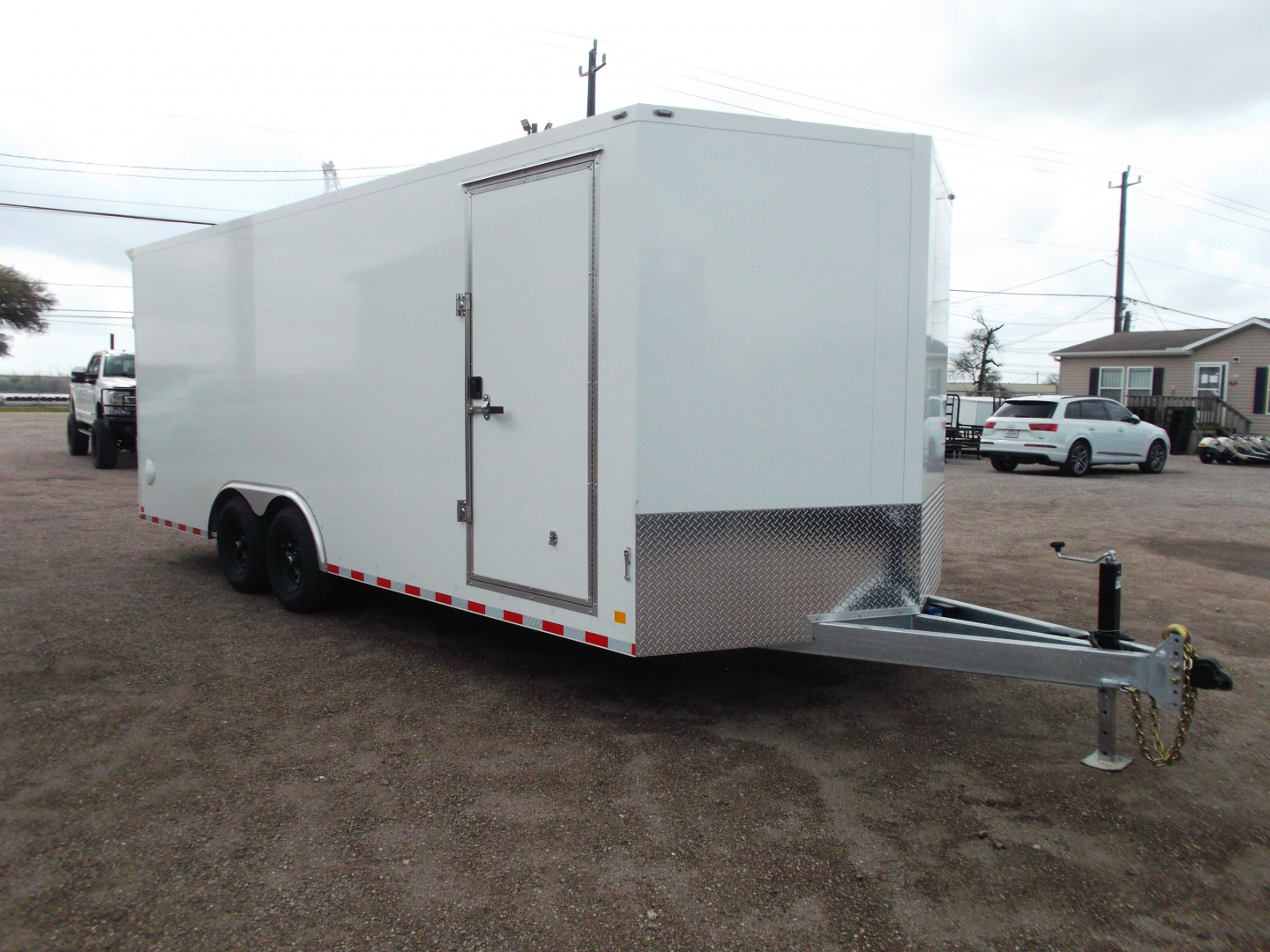 New 2026 Cell-Tech Trailers 8.5x20 Cargo Trailer / Enclosed Trailer / Construction Trailer / Industrial Trailer / 7ft Interior / 5200# Axles / E-Track / Screwless Exterior / Bulldog Coupler / HEAVY DUTY Cell Tech Walls and Floor