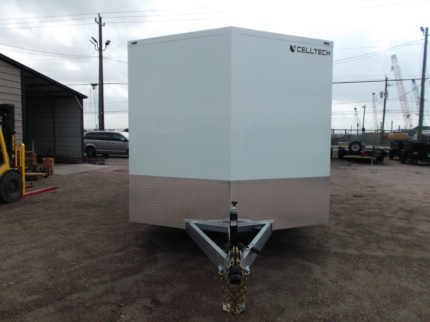 New 2026 Cell-Tech Trailers 8.5x20 Cargo Trailer / Enclosed Trailer / Construction Trailer / Industrial Trailer / 7ft Interior / 5200# Axles / E-Track / Screwless Exterior / Bulldog Coupler / HEAVY DUTY Cell Tech Walls and Floor