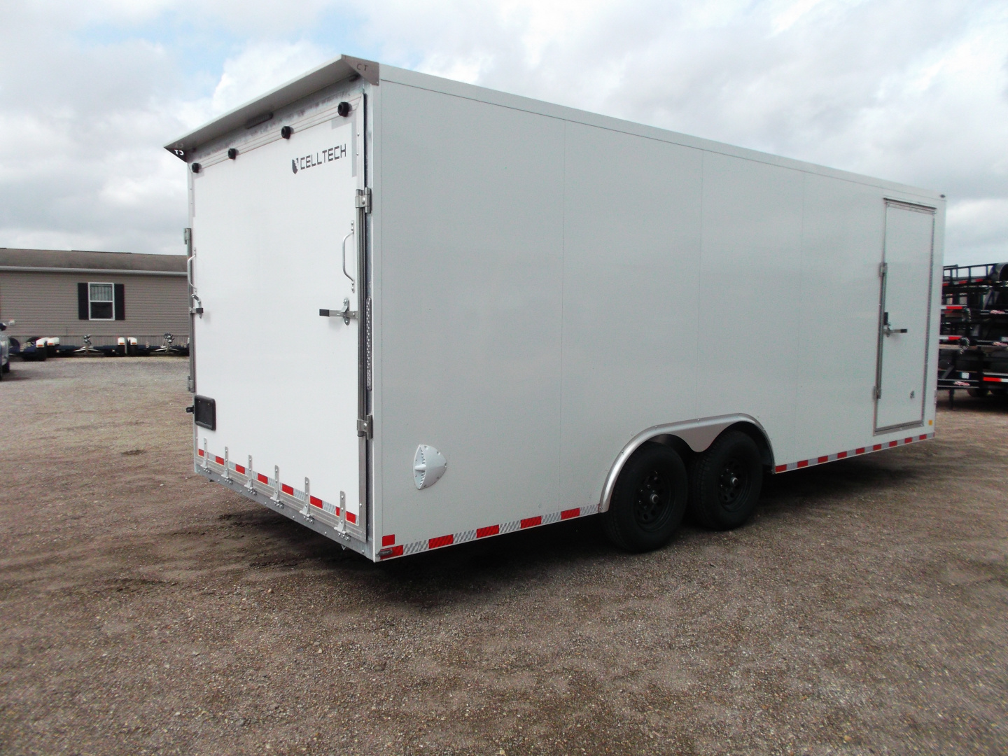 New 2026 Cell-Tech Trailers 8.5x20 Cargo Trailer / Enclosed Trailer / Construction Trailer / Industrial Trailer / 7ft Interior / 5200# Axles / E-Track / Screwless Exterior / Bulldog Coupler / HEAVY DUTY Cell Tech Walls and Floor