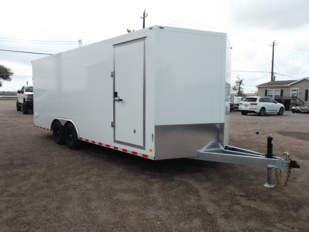 New 2026 Cell-Tech Trailers 8.5x20 Cargo Trailer / Enclosed Trailer / Construction Trailer / Industrial Trailer / 7ft Interior / 5200# Axles / E-Track / Screwless Exterior / Bulldog Coupler / HEAVY DUTY Cell Tech Walls and Floor
