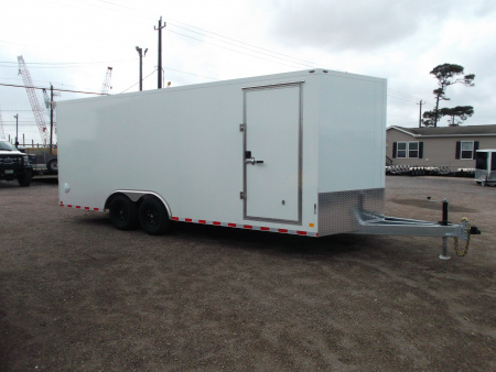New 2026 Cell-Tech Trailers 8.5x20 Cargo Trailer / Enclosed Trailer / Construction Trailer / Industrial Trailer / 7ft Interior / 5200# Axles / E-Track / Screwless Exterior / Bulldog Coupler / HEAVY DUTY Cell Tech Walls and Floor
