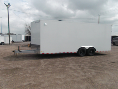 New 2026 Cell-Tech Trailers 8.5x20 Cargo Trailer / Enclosed Trailer / Construction Trailer / Industrial Trailer / 7ft Interior / 5200# Axles / E-Track / Screwless Exterior / Bulldog Coupler / HEAVY DUTY Cell Tech Walls and Floor