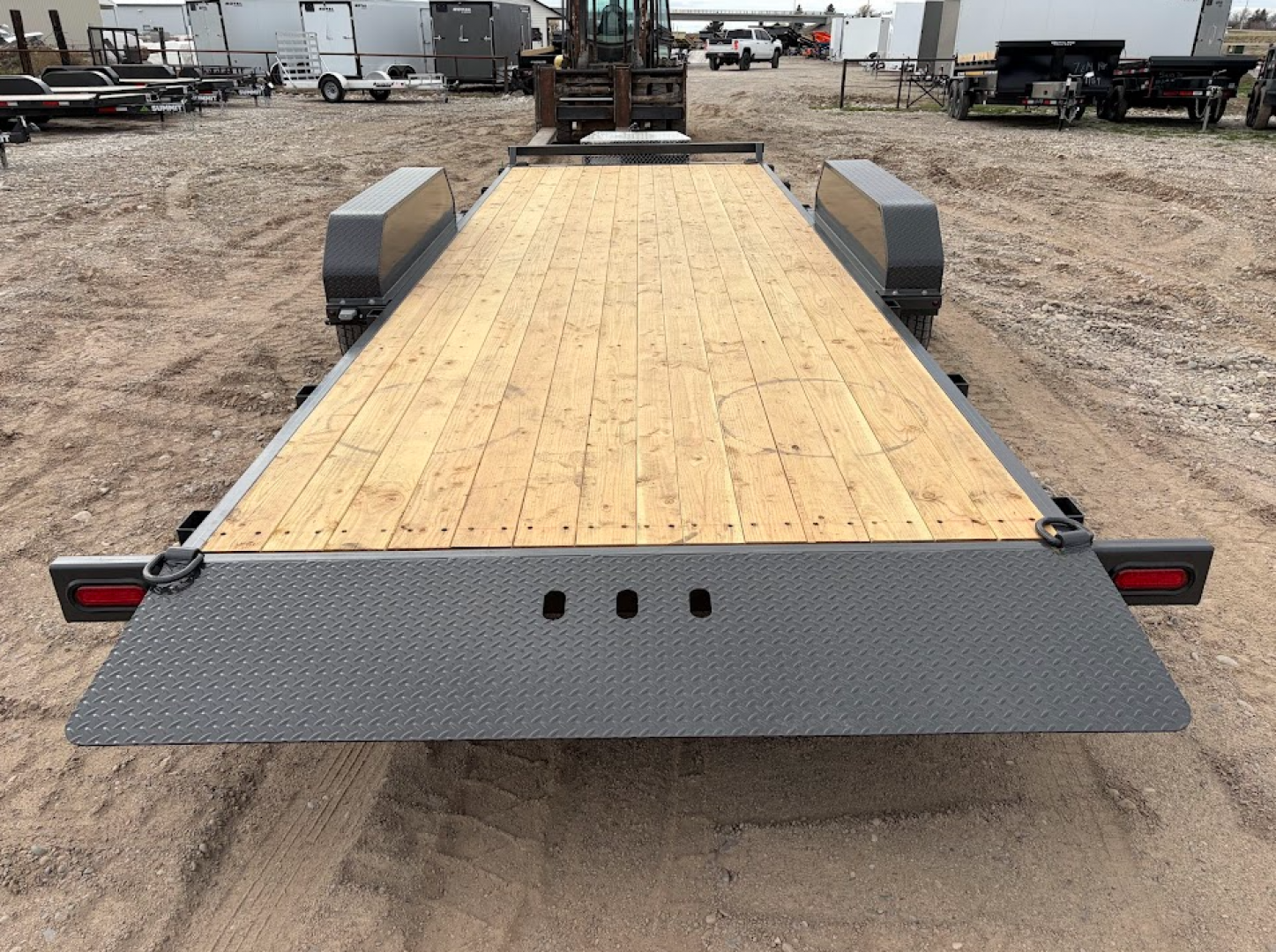 New 2026 Summit Cascade 7x18 14k Full Tilt Deck Equipment Trailer