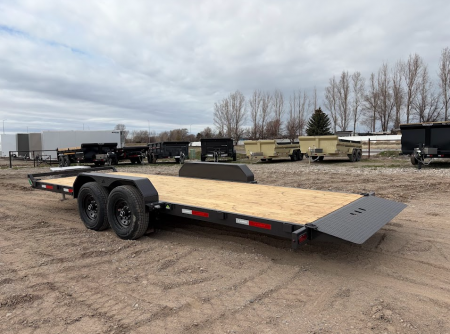 New 2026 Summit Cascade 7x18 14k Full Tilt Deck Equipment Trailer