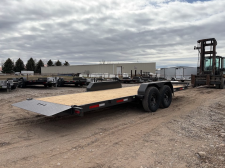 New 2026 Summit Cascade 7x18 14k Full Tilt Deck Equipment Trailer