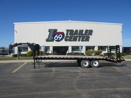 Used 2012 Sure-Trac 8.5 x 20+4 ST102204DO2A-B-140 Deckover Trailer 14K
