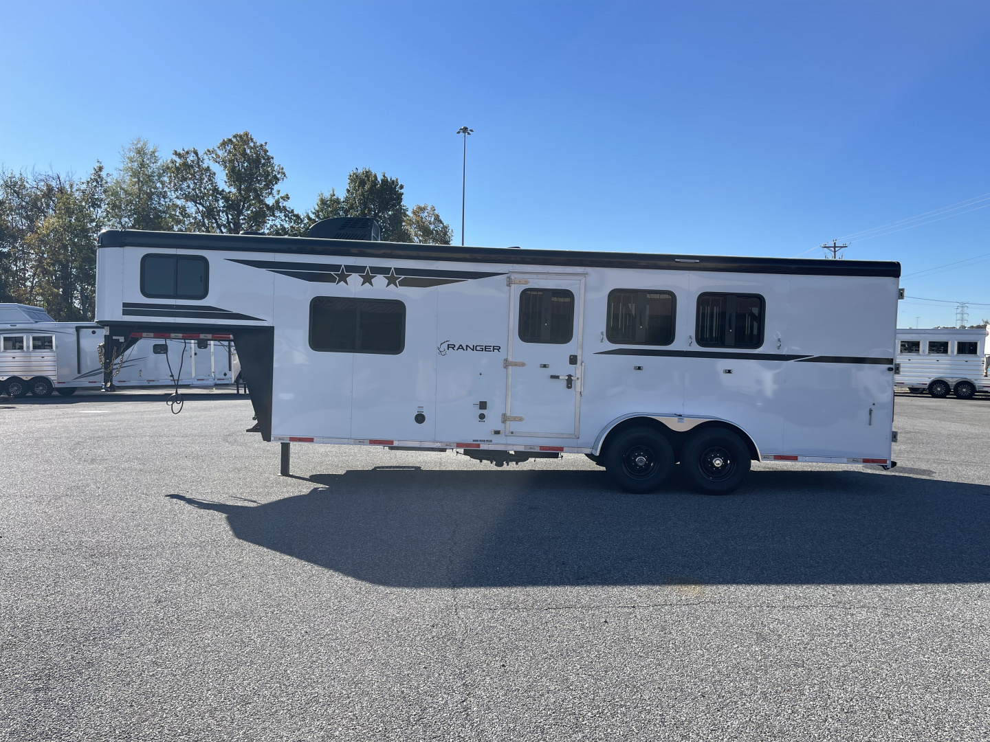 New 2026 Bison Trailers RG7308 Horse Trailer