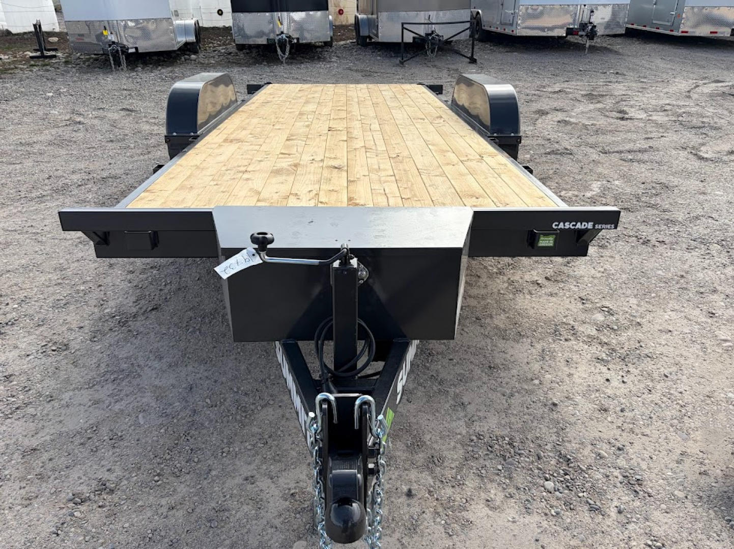 New 2026 Summit Cascade 7x20 14k Full Tilt Deck Equipment Trailer with Removable Fenders