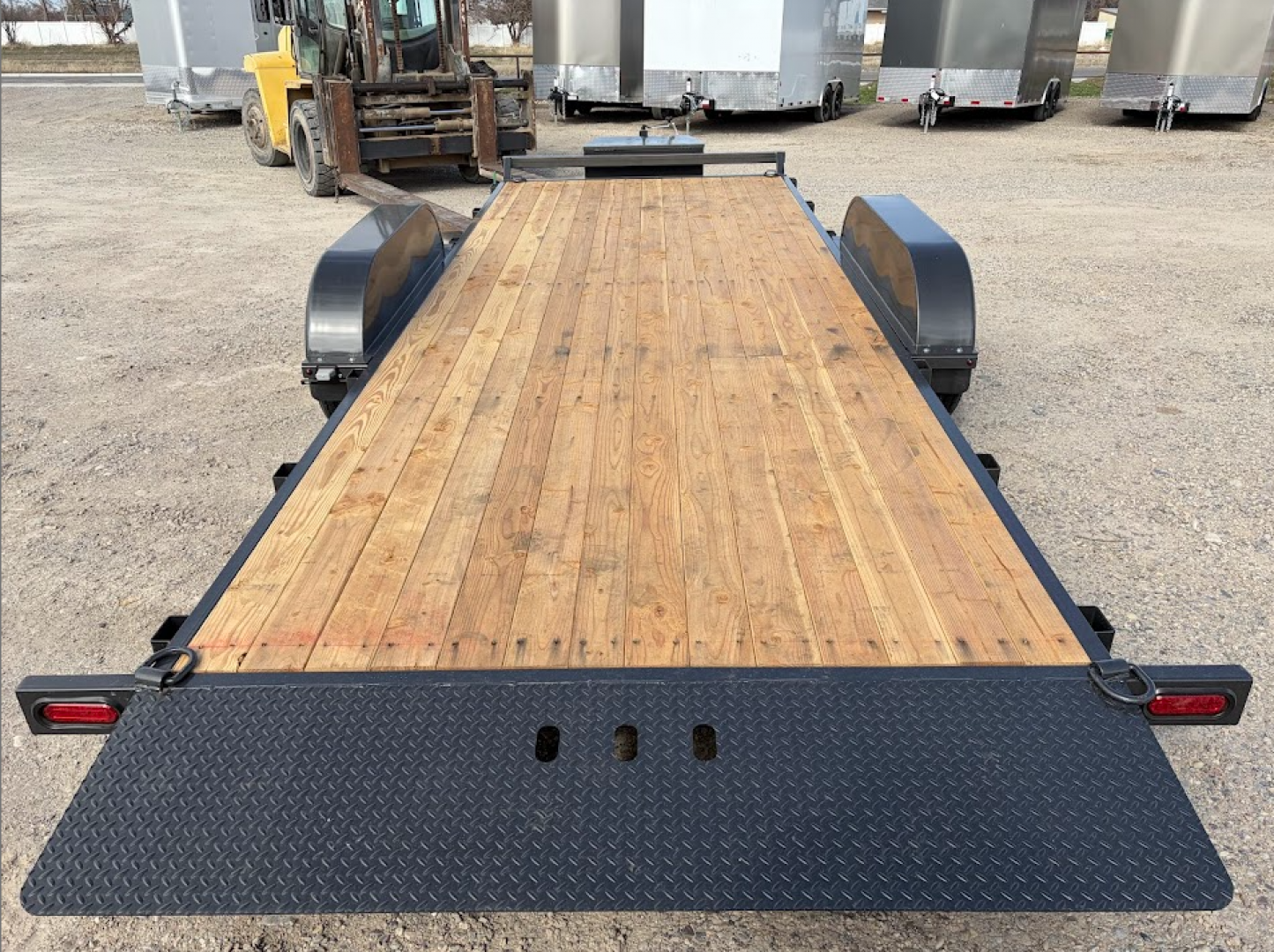 New 2026 Summit Cascade 7x20 14k Full Tilt Deck Equipment Trailer with Removable Fenders