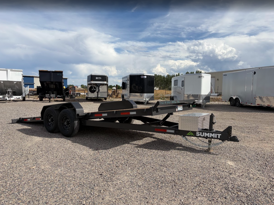 New 2026 Summit Cascade 7x20 14k Full Tilt Deck Equipment Trailer