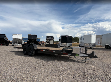 New 2026 Summit Cascade 7x20 14k Full Tilt Deck Equipment Trailer