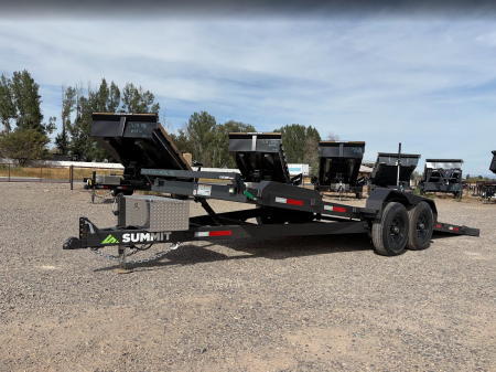 New 2026 Summit Cascade 7x20 14k Full Tilt Deck Equipment Trailer