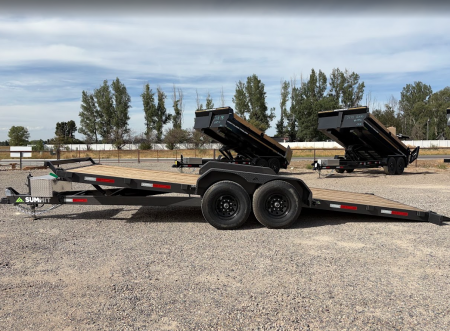 New 2026 Summit Cascade 7x20 14k Full Tilt Deck Equipment Trailer