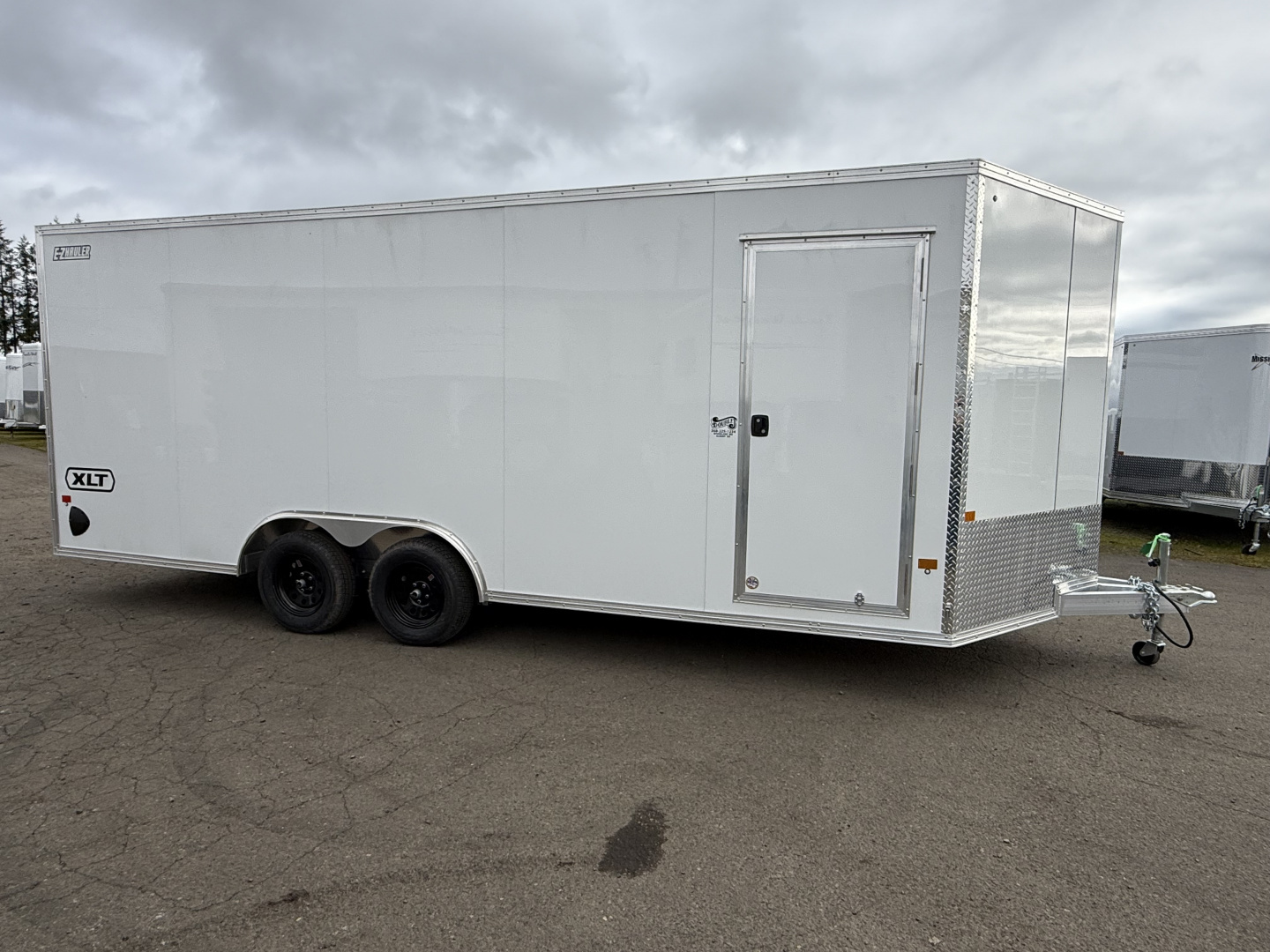 New 2026 E-Z Hauler 8.5x20 Enclosed Car Hauler XLT Pro Series-All Aluminum-PolyCOR Exterior Sheeting-3" Addt'l Box Height