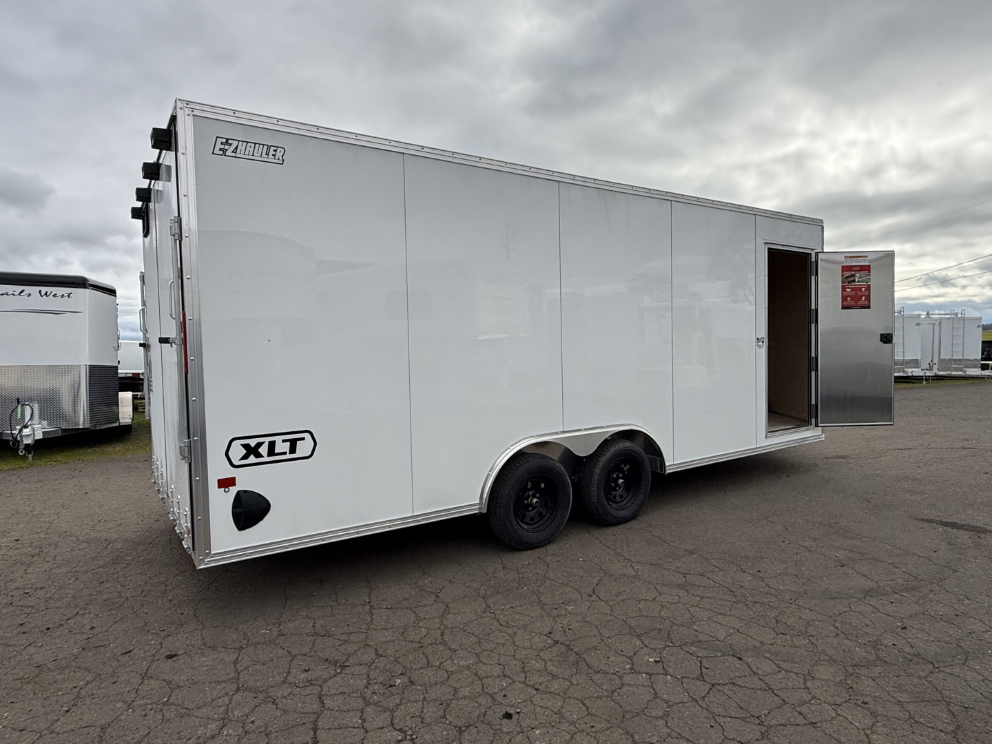 New 2026 E-Z Hauler 8.5x20 Enclosed Car Hauler XLT Pro Series-All Aluminum-PolyCOR Exterior Sheeting-3" Addt'l Box Height