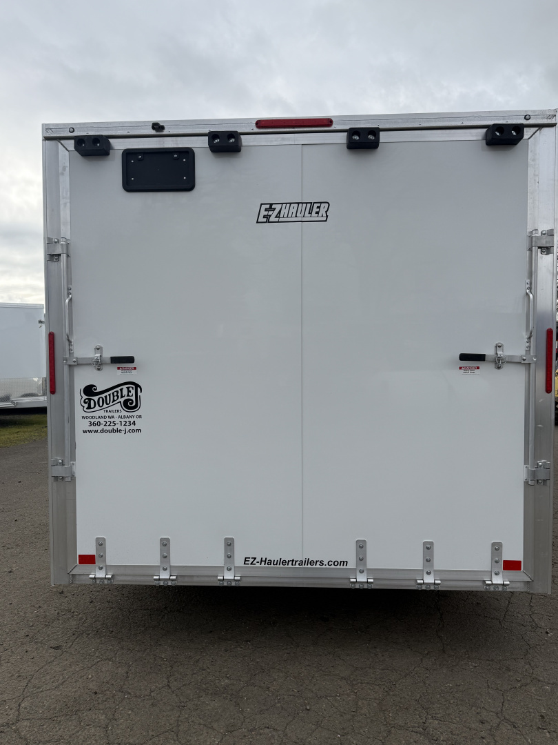 New 2026 E-Z Hauler 8.5x20 Enclosed Car Hauler XLT Pro Series-All Aluminum-PolyCOR Exterior Sheeting-3" Addt'l Box Height