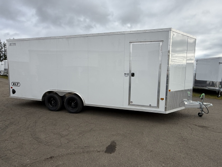 New 2026 E-Z Hauler 8.5x20 Enclosed Car Hauler XLT Pro Series-All Aluminum-PolyCOR Exterior Sheeting-3" Addt'l Box Height