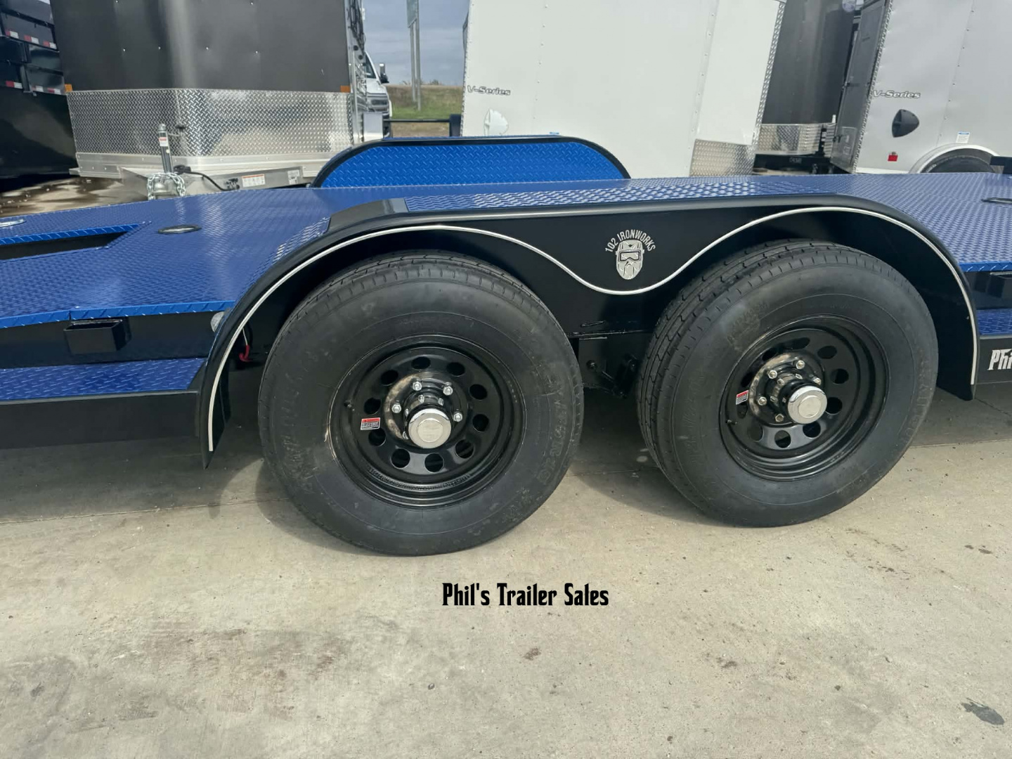 New 2026 102 Ironworks 18' CHALLANGER OPEN CAR HAULER Utility Trailer SPLIT TAIL & 5200 LB AXLES!