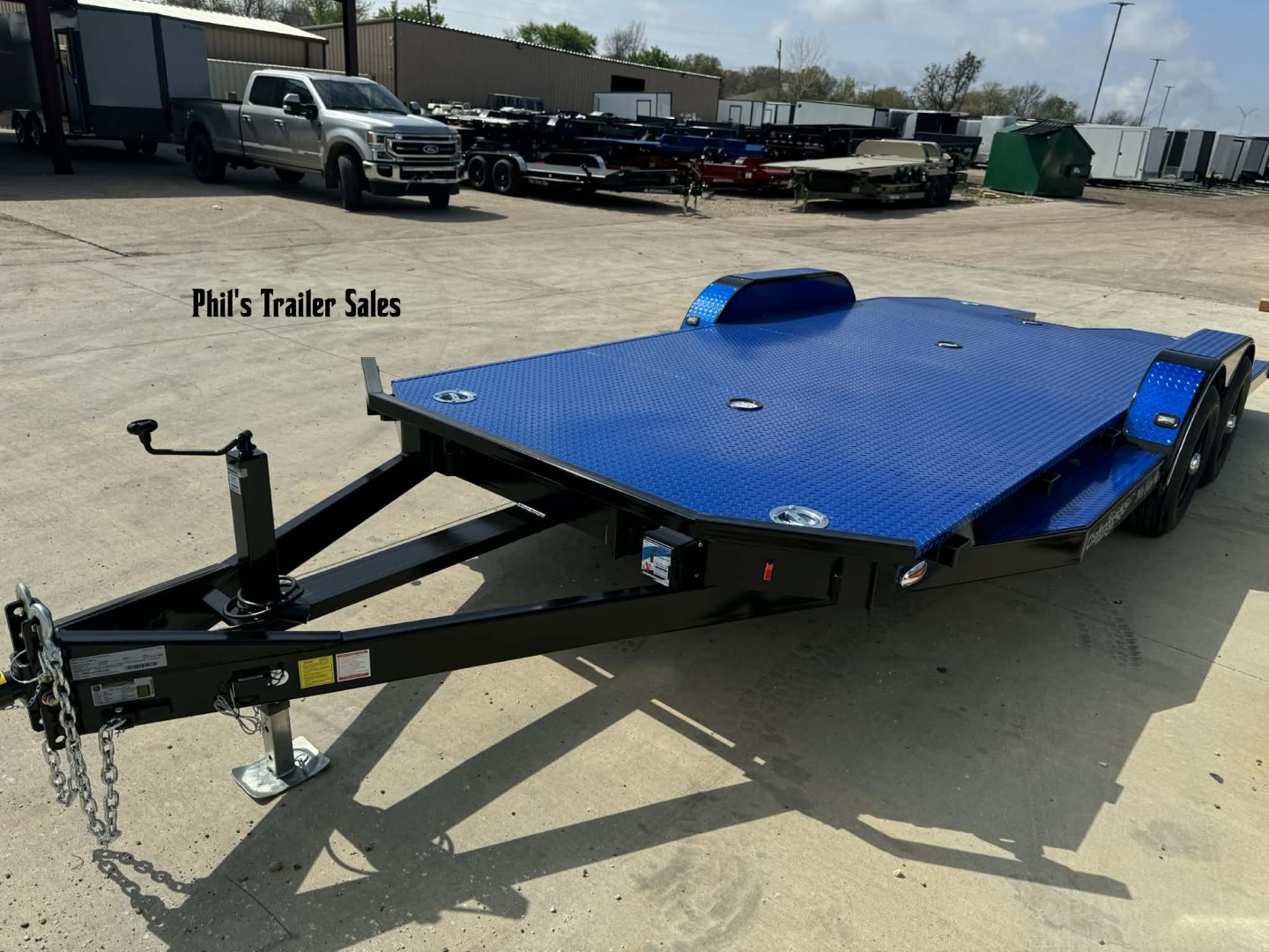 New 2026 102 Ironworks 18' CHALLANGER OPEN CAR HAULER Utility Trailer SPLIT TAIL & 5200 LB AXLES!