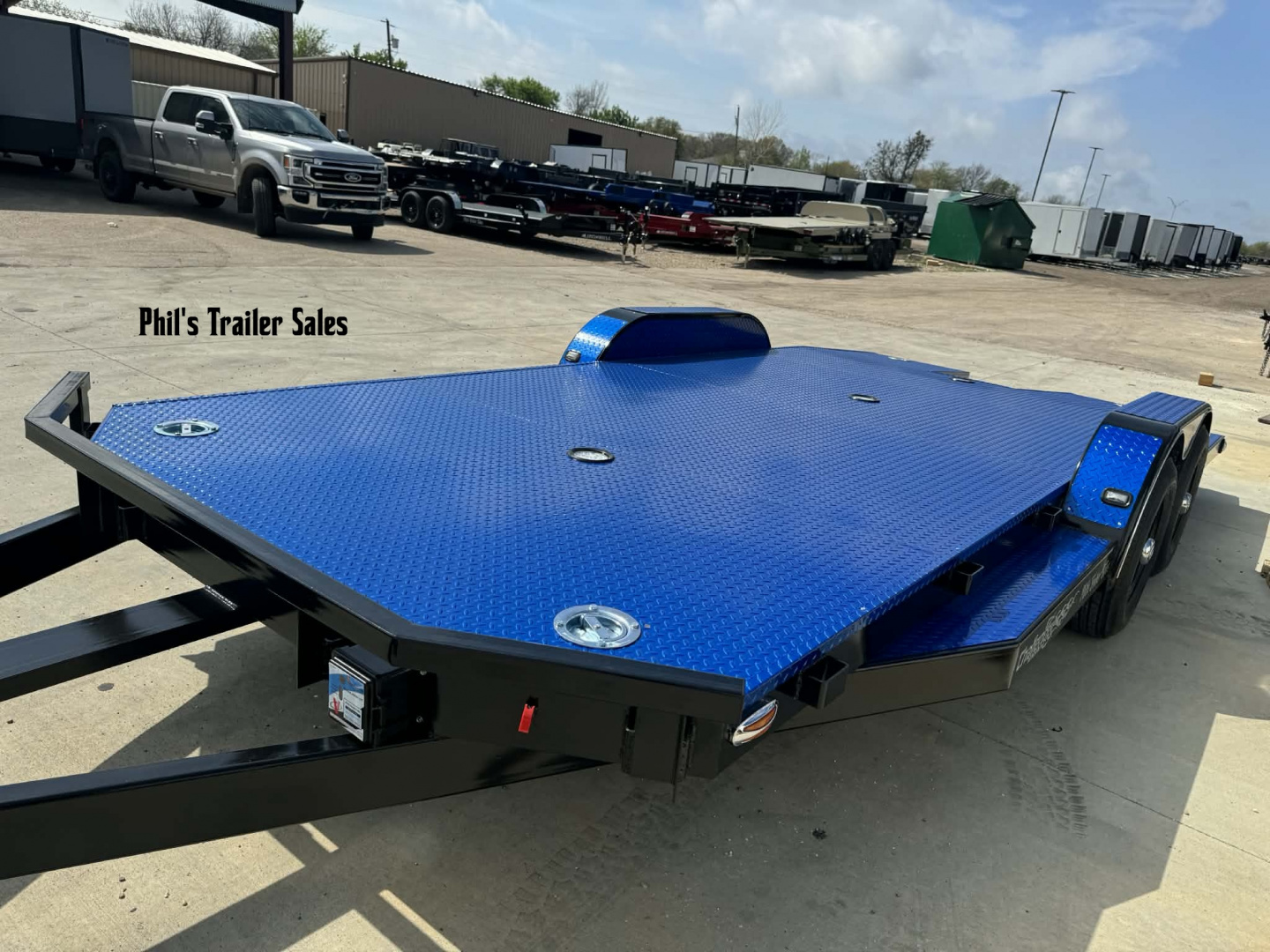 New 2026 102 Ironworks 18' CHALLANGER OPEN CAR HAULER Utility Trailer SPLIT TAIL & 5200 LB AXLES!