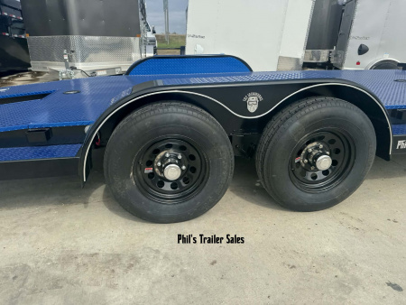 New 2026 102 Ironworks 18' CHALLANGER OPEN CAR HAULER Utility Trailer SPLIT TAIL & 5200 LB AXLES!