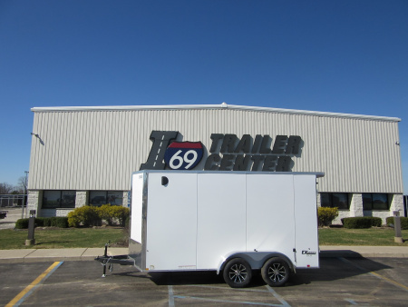 New 2026 Cargo Express 7 x 14 KE-DX8414-070 Cargo / Enclosed Trailer 7K / Double Door / Rear Flare