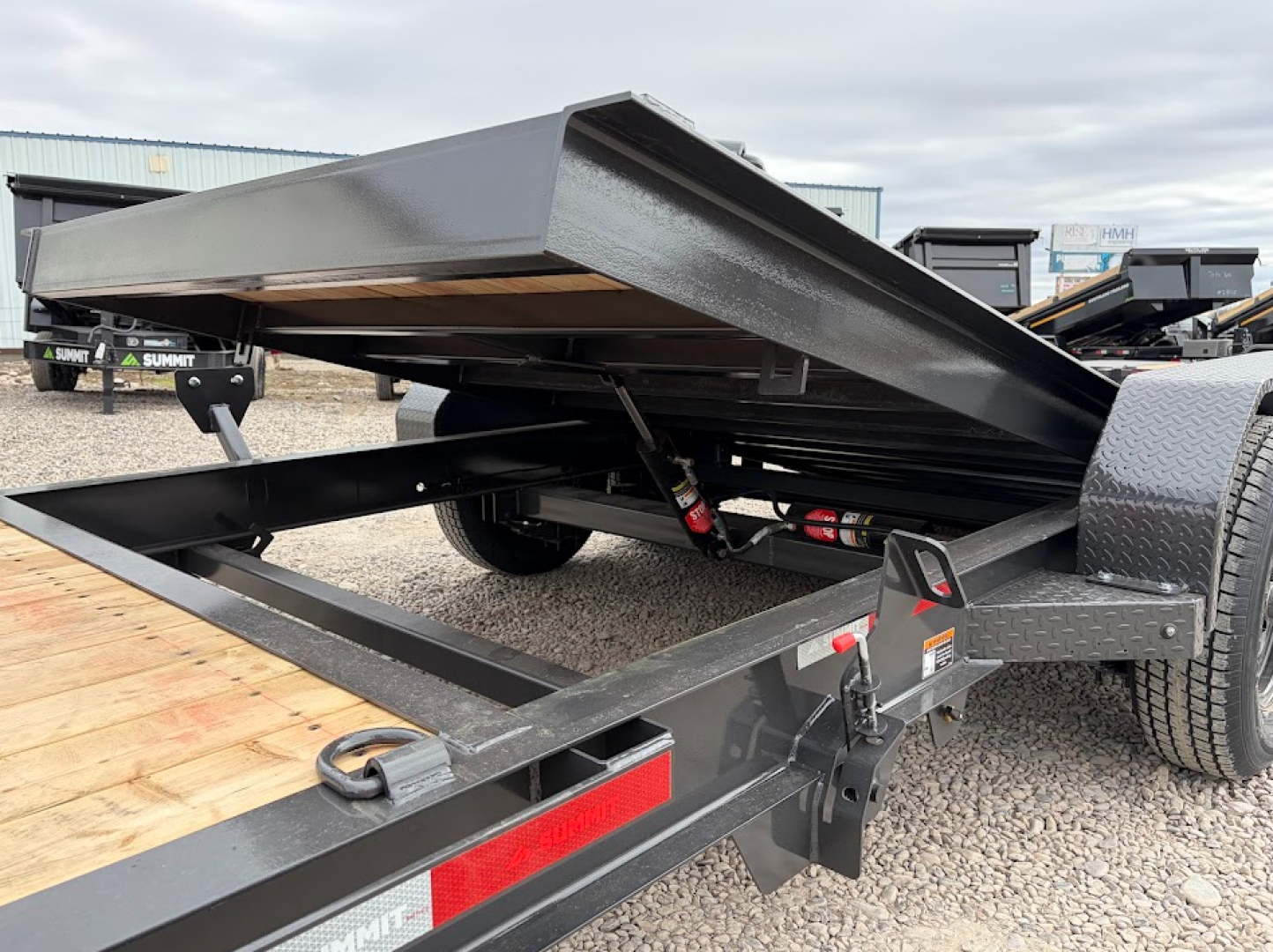 New 2026 Summit Denali 7x22 16/6 14k Split Deck I-Beam Tilt Trailer