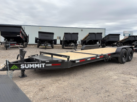 New 2026 Summit Denali 7x22 16/6 14k Split Deck I-Beam Tilt Trailer