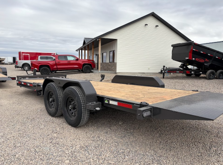 New 2026 Summit Denali 7x22 16/6 14k Split Deck I-Beam Tilt Trailer