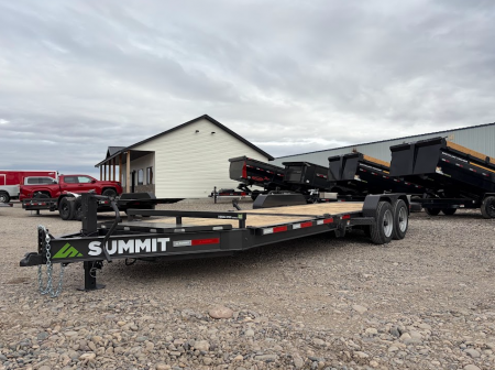 New 2026 Summit Denali 7x22 16/6 16k Split Deck I-Beam Tilt Trailer