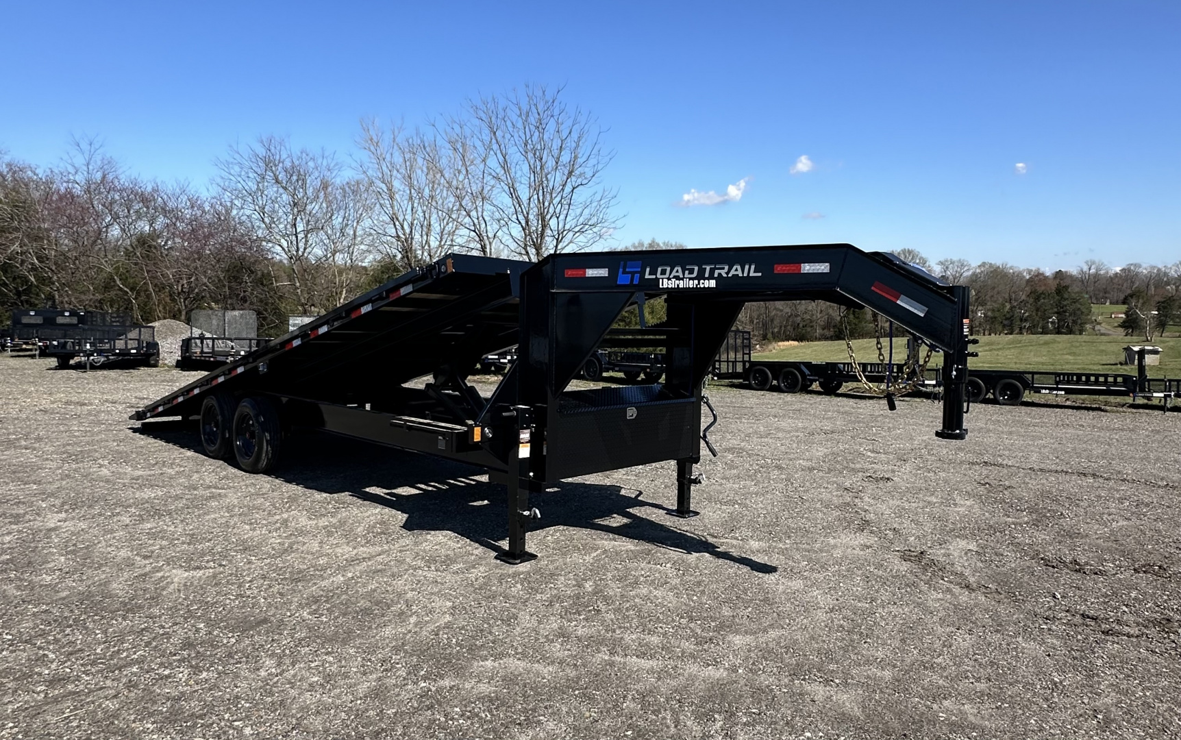 New 2026 Load Trail 102 X24 TANDEM GN Tilt Trailer