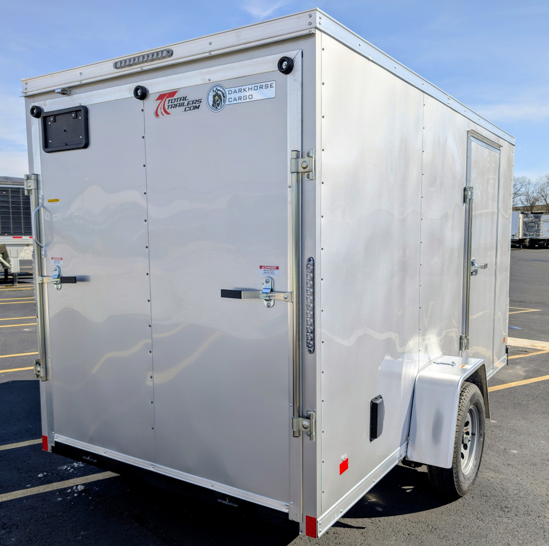 New Darkhorse Cargo DHW 6x12 Single Axle 78" Int Height Cargo / Enclosed Trailer
