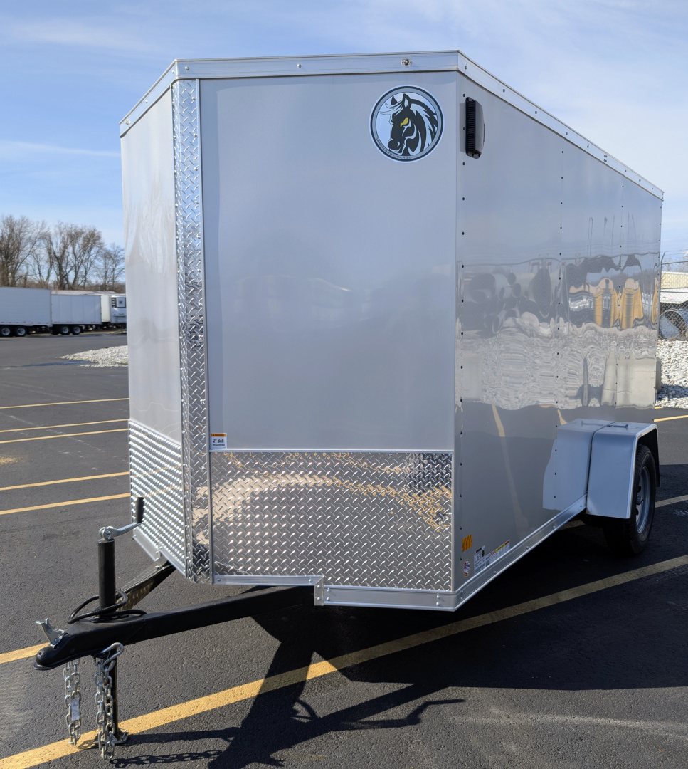 New Darkhorse Cargo DHW 6x12 Single Axle 78" Int Height Cargo / Enclosed Trailer