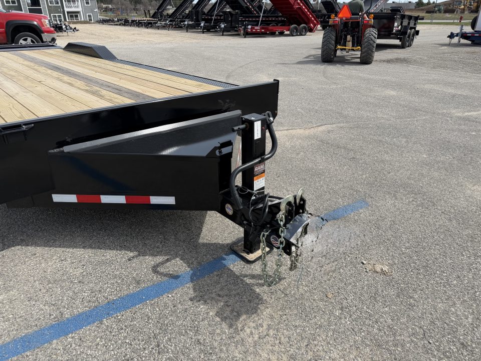 New 2026 Midsota 8.5X24 17.6 Full Width w/ Drive over Fenders Equipment Trailer