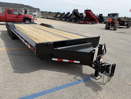 New 2026 Midsota 8.5X24 17.6 Full Width w/ Drive over Fenders Equipment Trailer