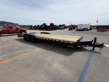 New 2026 Midsota 8.5X24 17.6 Full Width w/ Drive over Fenders Equipment Trailer